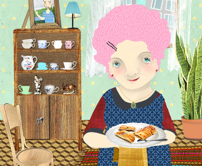 Babička Vodněnka, ilustrace Eva Chupíková
