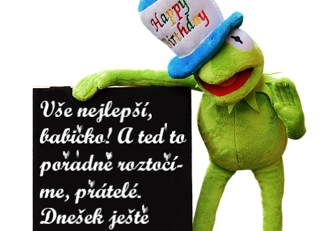 oslava narozenin devadesátileté babičky