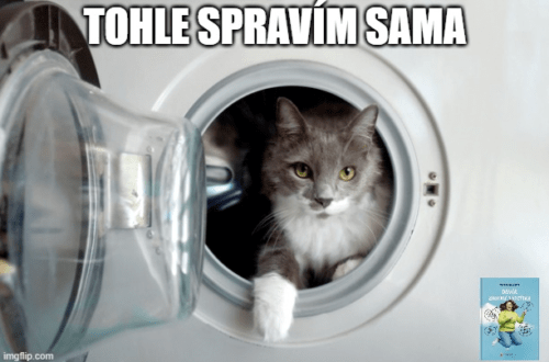 Když se rozbije pračka, volej kočku